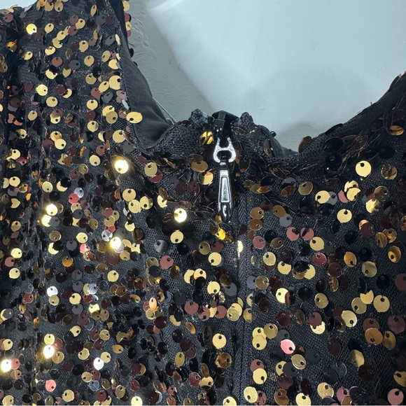 NWT Eloquii Sequin Puff Sleeve Dress 16 - Picture 11 of 15